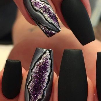 Forum Nail Salon - Gilbert - Geode nail accent - Nail Salons Near Me - Gilbert, Arizona