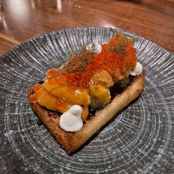 Bansang - Uni scallop toast - Korean Near Me - San Francisco, California Bansang - Uni scallop toast - Korean Near Me - San Francisco, California