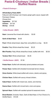 Menu photo 5 Chutneys Bistro Seattle, WA
