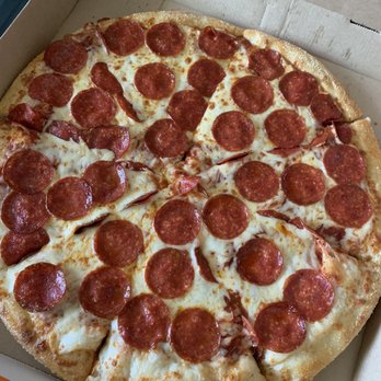 Little Caesar's Pizza - a pepperoni pizza in a box - Pizza Near Me - Saint Clair Shores, Michigan