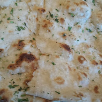 Ambar India Restaurant - Garlic Nan - Indian Near Me - Cincinnati, Ohio