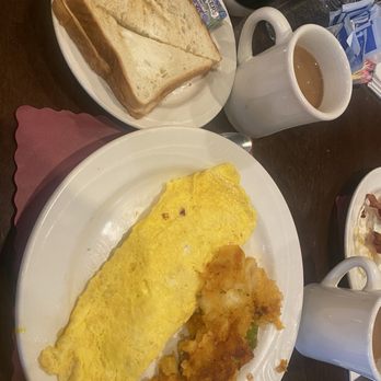 Stony Point Pancake Factory - Cheese Omelette w/ home fries, toasted white bread. - Breakfast & Brunch Near Me - Stony Point, New York Stony Point Pancake Factory - Cheese Omelette w/ home fries, toasted white bread. - Breakfast & Brunch Near Me - Stony Point, New York