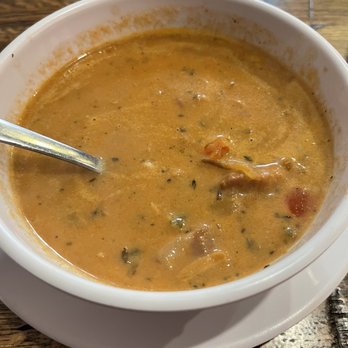 Acadian Grille Scratch Kitchen - Featured soup Jambalaya without the rice - Cajun/Creole Near Me - Omaha, Nebraska
