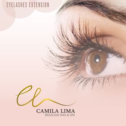 Camila Lima Brazilian Wax and Spa - Eyelashes Extension making your eyes more beautiful.