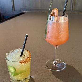 Seven Caesars Republic - Firesky Margarita and Blood Orange Spritz - American Near Me - Scottsdale, Arizona Seven Caesars Republic - Firesky Margarita and Blood Orange Spritz - American Near Me - Scottsdale, Arizona
