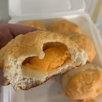Ocean Bo - Pineapple custard buns - Dim Sum Near Me - El Monte, California Ocean Bo - Pineapple custard buns - Dim Sum Near Me - El Monte, California