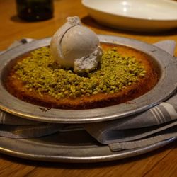 Esh Mediterranean - Kunefe with Pistachio.