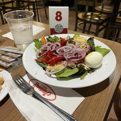 Jason's Deli - My wife's salad bar plate