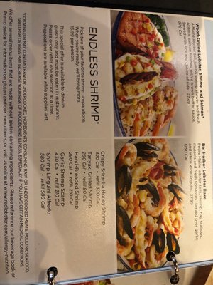 Menu photo 2 Red Lobster Abilene, TX