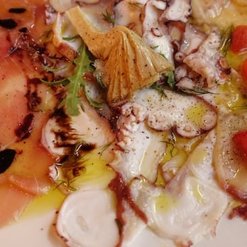 Auberge de Venise - Carpaccio de thon, poulpe et espadon - Italian Near Me - Paris, 75 Auberge de Venise - Carpaccio de thon, poulpe et espadon - Italian Near Me - Paris, 75
