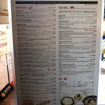 Zu Izakaya - Asian Fusion Near Me - Tempe, Arizona Zu Izakaya - Asian Fusion Near Me - Tempe, Arizona