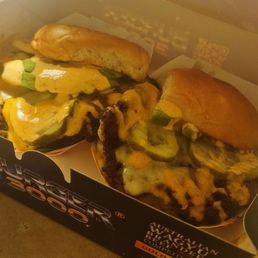 Oklahoma burgers + avocado