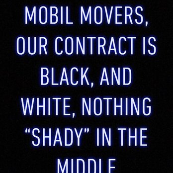 Mobil Movers - My word is my bond - Movers Near Me Mobil Movers - My word is my bond - Movers Near Me