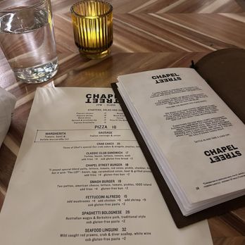 Chapel Street - Menu - Cafes Near Me - Chicago, Illinois