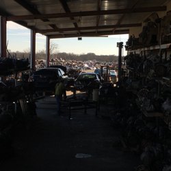 Wheels Auto Recyclers - Looking out back