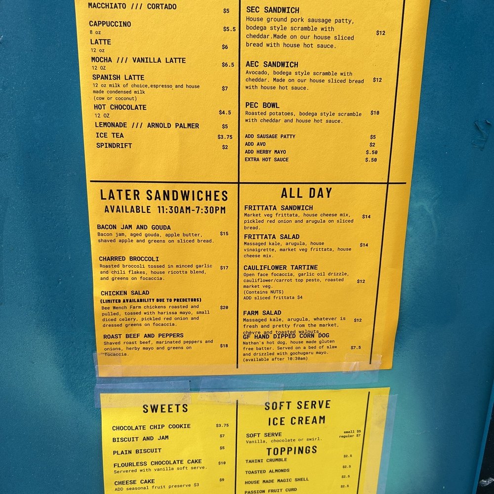 Menu June 2023 Menu June 2023