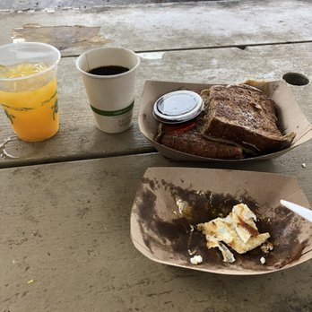Saenz Ohana Breakfast - French toast, partial egg - Breakfast & Brunch Near Me - Princeville, Hawaii