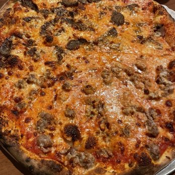 Modern Apizza - Sausage and meatball apizza - Pizza Near Me - New Haven, Connecticut