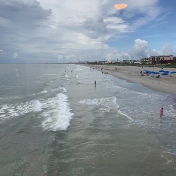 Westgate Cocoa Beach Pier - View from Pelican's Bar & Grill - Landmarks & Historical Buildings Near Me - Cocoa Beach, Florida Westgate Cocoa Beach Pier - View from Pelican's Bar & Grill - Landmarks & Historical Buildings Near Me - Cocoa Beach, Florida