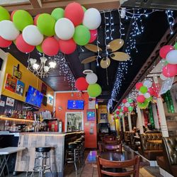 Nice and festive inside.