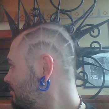Southeast Barber - Sporting the hawk with a nice spiderweb courtesy of Josh - Barbers Near Me - Portland, Oregon Southeast Barber - Sporting the hawk with a nice spiderweb courtesy of Josh - Barbers Near Me - Portland, Oregon