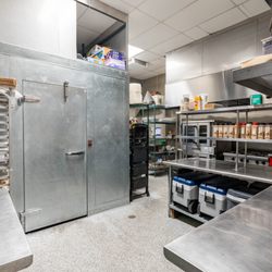 DTLA Kitchens - Private kitchen with walk-in refrigerator