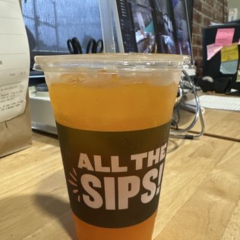 Panera Bread - A not so 30oz citrus punch drink. - Salad Near Me - Salem, Oregon