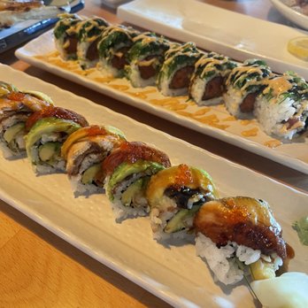 Mainichi Sushi - Dragon roll and ichiban roll. Both delicious! - Japanese Near Me - Berkeley, California Mainichi Sushi - Dragon roll and ichiban roll. Both delicious! - Japanese Near Me - Berkeley, California