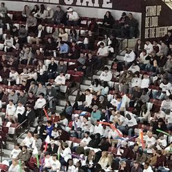 Humphrey Coliseum - Student section