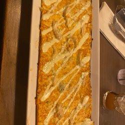 The Explorium Brewpub Greendale - Buffalo chicken flatbread