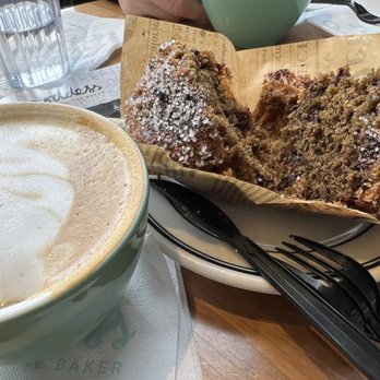 Goddess and the Baker, Corners of Brookfield, WI - Almond Mocha Chip Muffin (GF) - Salad Near Me - Brookfield, Wisconsin