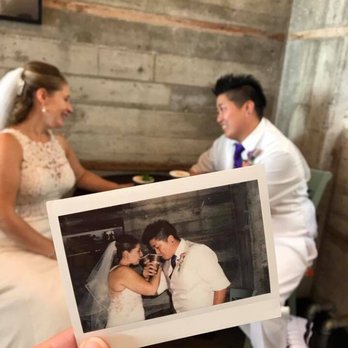Philz Coffee - Enjoying a fun moment on our big day after just becoming Mrs & Mrs! - Coffee & Tea Near Me - Burlingame, California