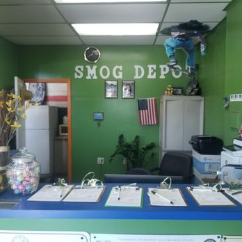 Smog Depot - Easy complete the form, smog checked, pay cash. There's a fee for Credit card. - Smog Check Stations Near Me - Huntington Beach, California
