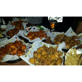 Buffalo Wild Wings - Wings flavs: salt & vinegar, parm garlic, honey BBQ, spicy garlic, Asian zing, Buffalo wings, fried pickles & fries. - Chicken Wings Near Me - Tracy, California Buffalo Wild Wings - Wings flavs: salt & vinegar, parm garlic, honey BBQ, spicy garlic, Asian zing, Buffalo wings, fried pickles & fries. - Chicken Wings Near Me - Tracy, California
