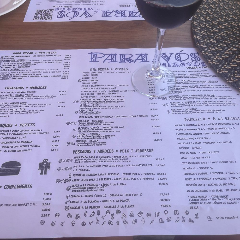 Para Vos - The menu - Restaurants Near Me - Castelldefels, B Para Vos - The menu - Restaurants Near Me - Castelldefels, B