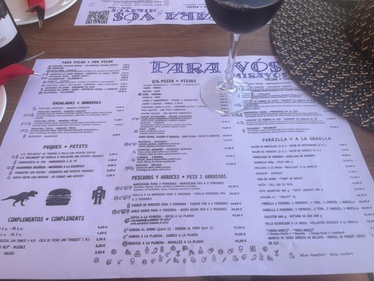 Menu photo 2 Para Vos Castelldefels, B