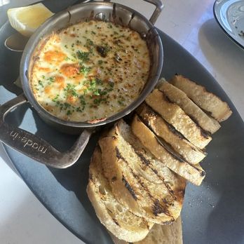 Plank Provisions - Maryland Style Crab Dip...kinda meh to be honest, but only compared to all the other great food options we had. - Seafood Near Me - Fort Worth, Texas