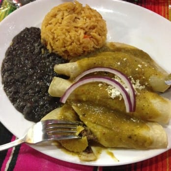 The Three Amigos - Enchiladas with Green Sauce. - Mexican Near Me - Edmonton, Alberta The Three Amigos - Enchiladas with Green Sauce. - Mexican Near Me - Edmonton, Alberta