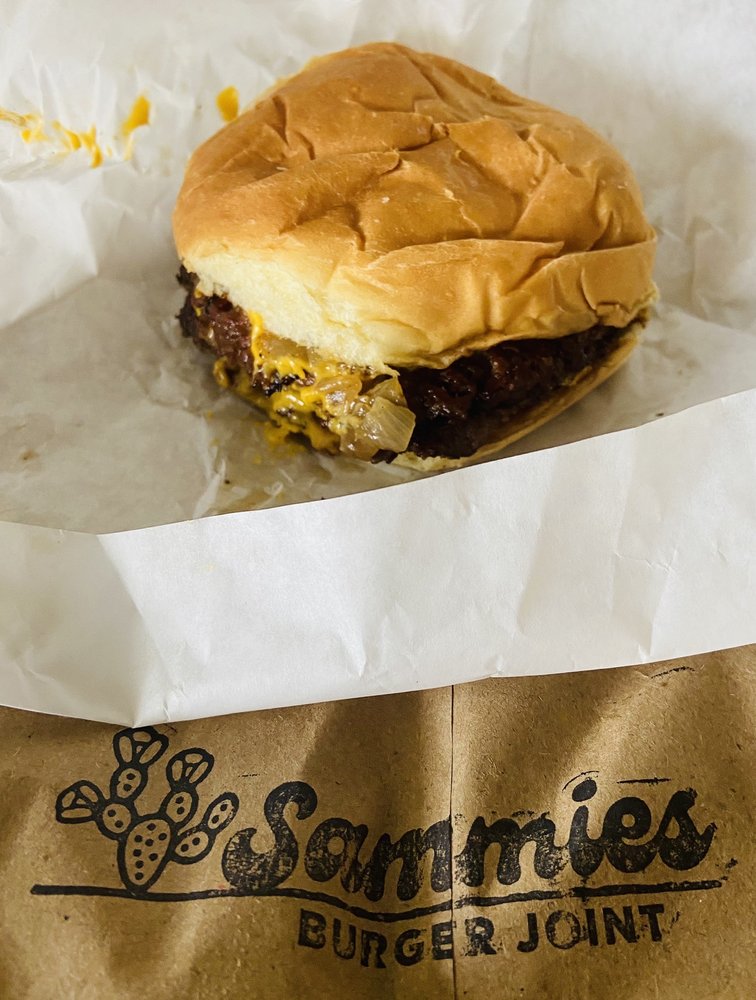 Food from Sammies Burger Joint