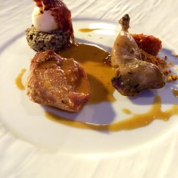 Le Pavillon des Boulevards - 6th of 8 course Surprise Menu. Quail breast, leg, and softly boiled egg. - French Near Me - Bordeaux, 33 Le Pavillon des Boulevards - 6th of 8 course Surprise Menu. Quail breast, leg, and softly boiled egg. - French Near Me - Bordeaux, 33