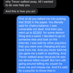 Psychic Mels Life Guidance - She throw my own trauma in my face