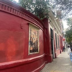 Lastarria Boutique Hotel - Street across our hotel