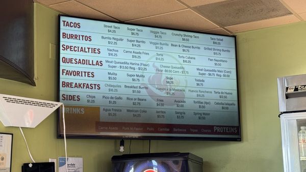 Menu photo 5 Araujo's Mexican Grill San Jose, CA