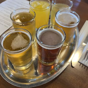 The Brewery LBK - Beer flight - Brewpubs Near Me - Lubbock, Texas