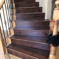 Apex Flooring - Laminate staircase