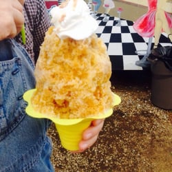 Yeti's Shaved Ice and Ice Cream Treats - Toffee crunch