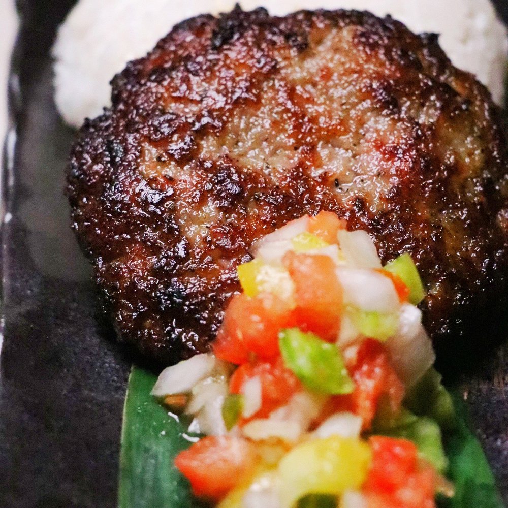 Local Moco - Longanisa patty w/ rice - Hawaiian Near Me - San Gabriel, California Local Moco - Longanisa patty w/ rice - Hawaiian Near Me - San Gabriel, California