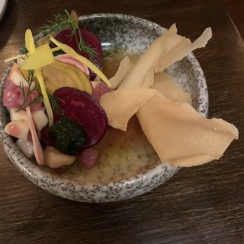Restaurant Aleksandar - Tuna Crudo - Modern European Near Me - Philadelphia, Pennsylvania