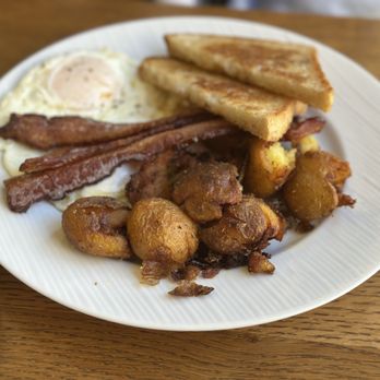 Uncle Wolfie’s Breakfast Tavern - Bacon, eggs, potatoes & toast. - Breakfast & Brunch Near Me - Milwaukee, Wisconsin