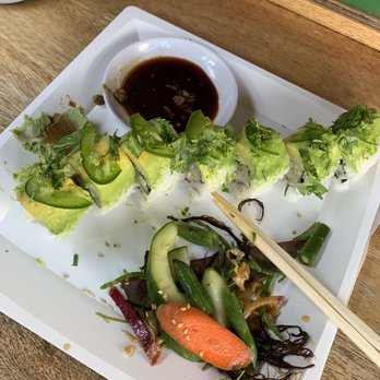 Satori - Kauai roll special- was so excited, I had already dug in! - Sushi Bars Near Me - Makawao, Hawaii Satori - Kauai roll special- was so excited, I had already dug in! - Sushi Bars Near Me - Makawao, Hawaii